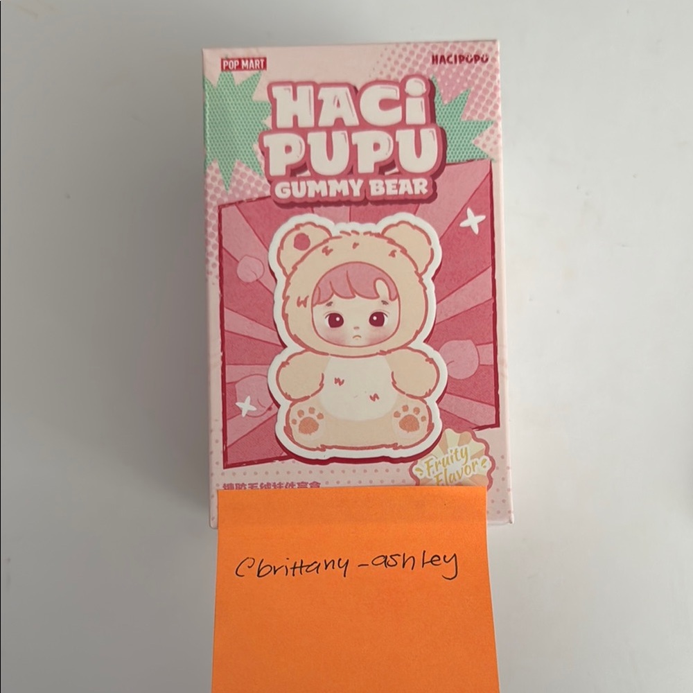 Haci Pupu Gummy Bear - Peach Flavor